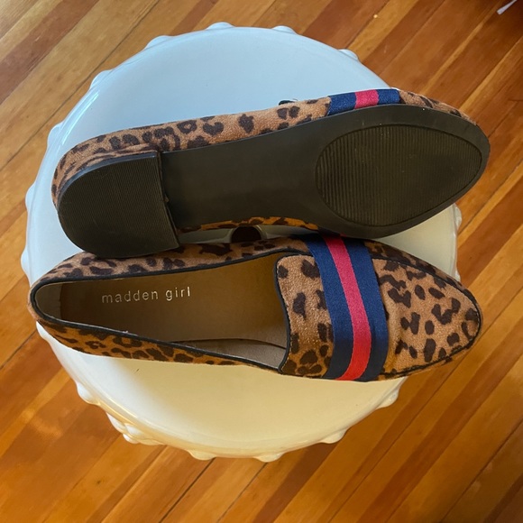 Like New Madden Girl Leopard Loafer - Picture 3 of 4